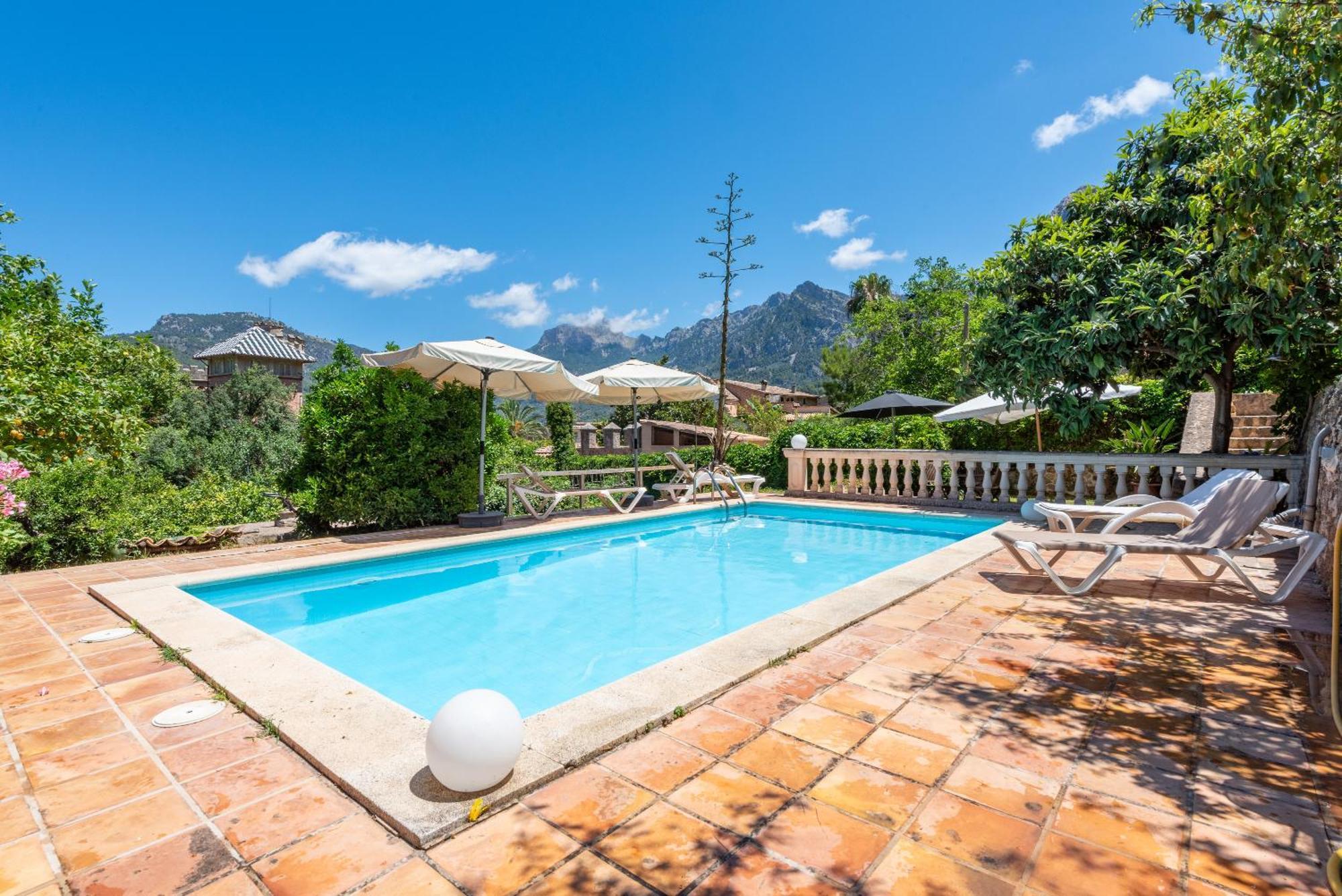 Sa Teulera Soller Villa Bagian luar foto