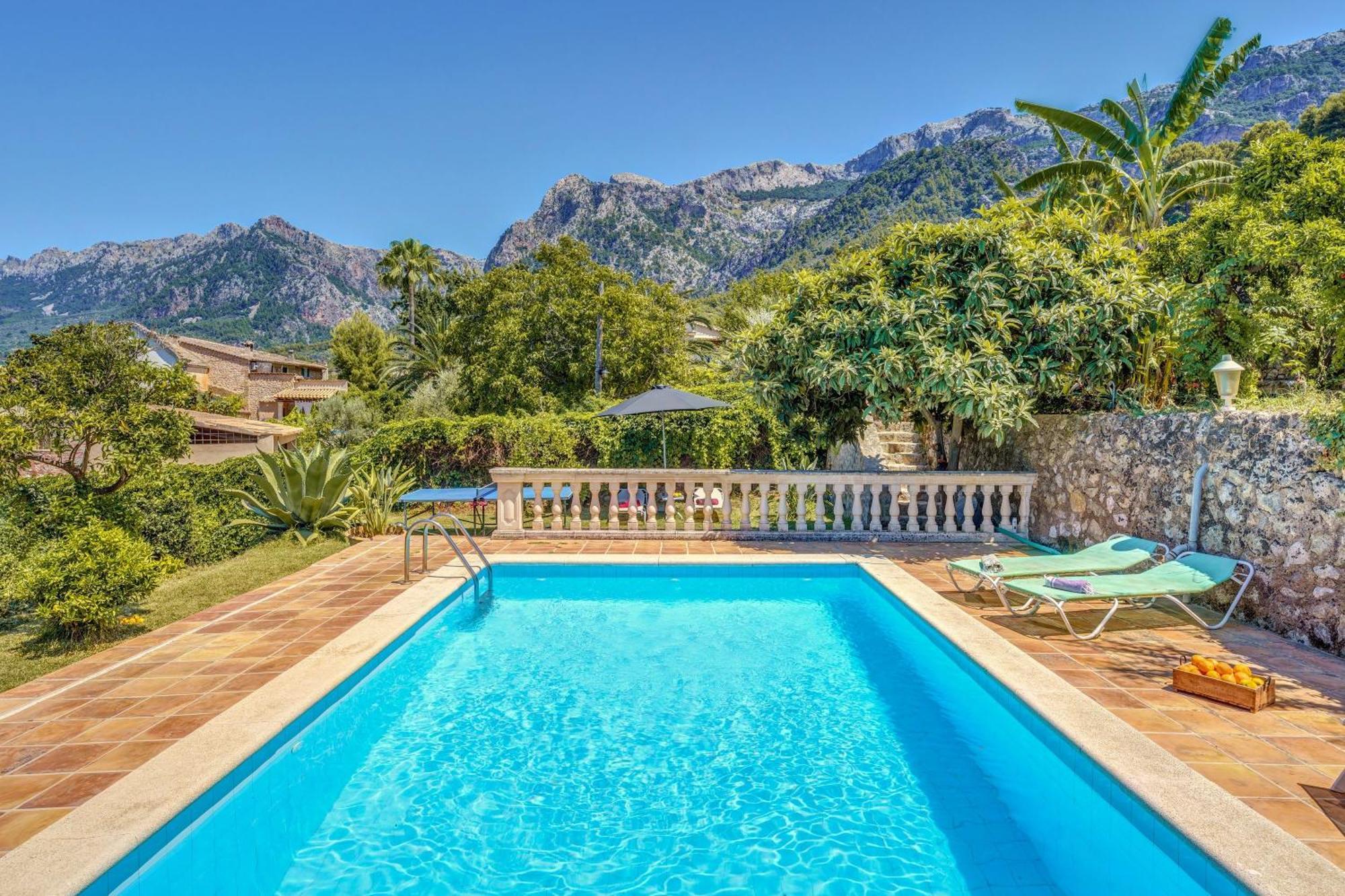 Sa Teulera Soller Villa Bagian luar foto
