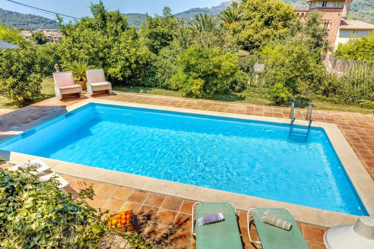 Sa Teulera Soller Villa Bagian luar foto